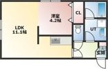 サザンフィールド東札幌の間取り画像