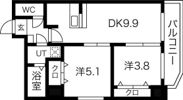 サンジュリオ中島公園の間取り画像