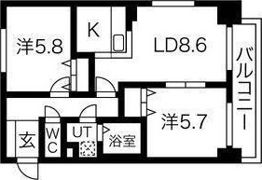 ヘルム21の間取り画像