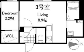 LIISA円山裏参道の間取り画像