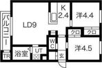 フルシュの間取り画像