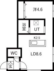 CREA ASABUの間取り画像