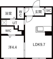 ブランシャールKAI（カイ）中島公園の間取り画像