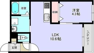 GRADO平岸の間取り画像