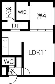 RAGUSA N5W17 Bの間取り画像