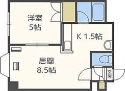 セントポーリア五番館の間取り画像
