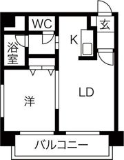 MYプラザ円山公園IIの間取り画像