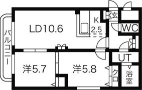 フォレストIIの間取り画像