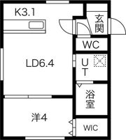 COMSA月寒中央の間取り画像