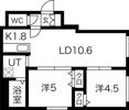 Cardano（カルダノ）の間取り画像