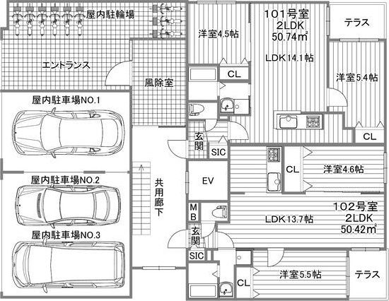 駐車場