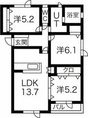 Primurose.Fの間取り画像