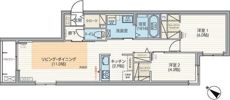 エフュート福住の間取り画像