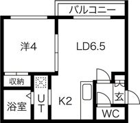 IL faito beau kotoni（イルフェボーコトニの間取り画像