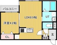 アルトローマ平岸の間取り画像