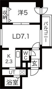 J・STAR hongou（旧ラ・パルマ本郷）の間取り画像