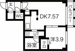 クラウドロア宮の森の間取り画像
