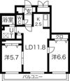 大光15番館の間取り画像
