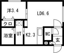 Ciel Serein円山 （シエルスラン円山）の間取り画像
