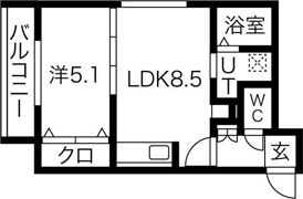 ラフィナート近代美術館の間取り画像