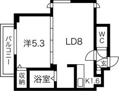 ラ・トゥール18の間取り画像