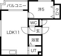 サンライズ山本IIIの間取り画像