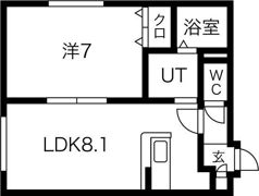 クリアーフィールドの間取り画像