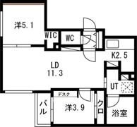 Terrace Sakura（テラスサクラ）の間取り画像