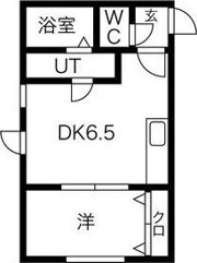 フロンティア北10条の間取り画像