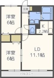 アリア豊平公園の間取り画像