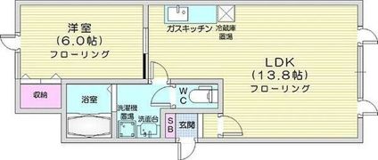 イミューブル新道東の間取り画像