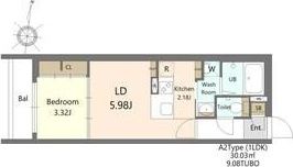 S-RESIDENCE医大南altierの間取り画像