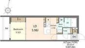 S-RESIDENCE医大南altierの間取り画像