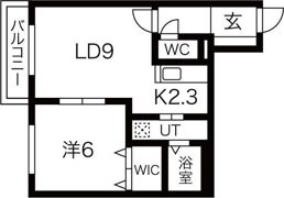 モンレーヴ豊平公園IIの間取り画像