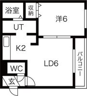パラッツォ平岸の間取り画像