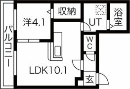 プリヴィエール西町の間取り画像