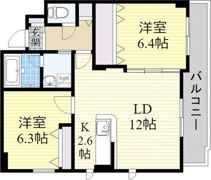 ポミエーレ平岸の間取り画像