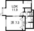 ベルファーレ中央の間取り画像