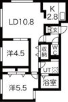lapis（ラピス）の間取り画像