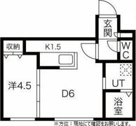 オルキデア東本願寺の間取り画像