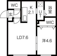 BELL・WALK（ベル・ウォーク）の間取り画像