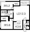 CG HOMES 南11条の間取り画像