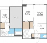 ピオネロ琴似の間取り画像