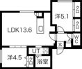 patio平岸の間取り画像