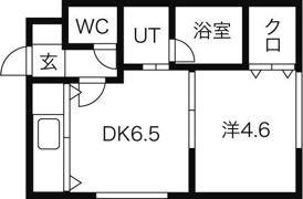 ブランノワール発寒610の間取り画像