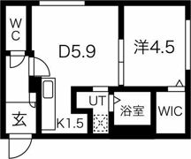 ラグジースペース南円山の間取り画像