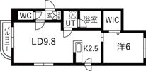NORD FIUME南7条（ノルドフューム）の間取り画像