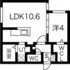Y’s maison豊平の間取り画像