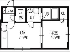 patio旭町の間取り画像