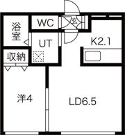 Orquidea西線9条（オルキデア）の間取り画像